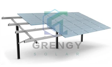 Zuverlässiges Bodenmontagegestell für Solarmodule