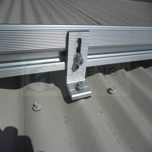 Metal Roof Integrated PV Mounting installation Metal Roof Integrated PV Mounting installation