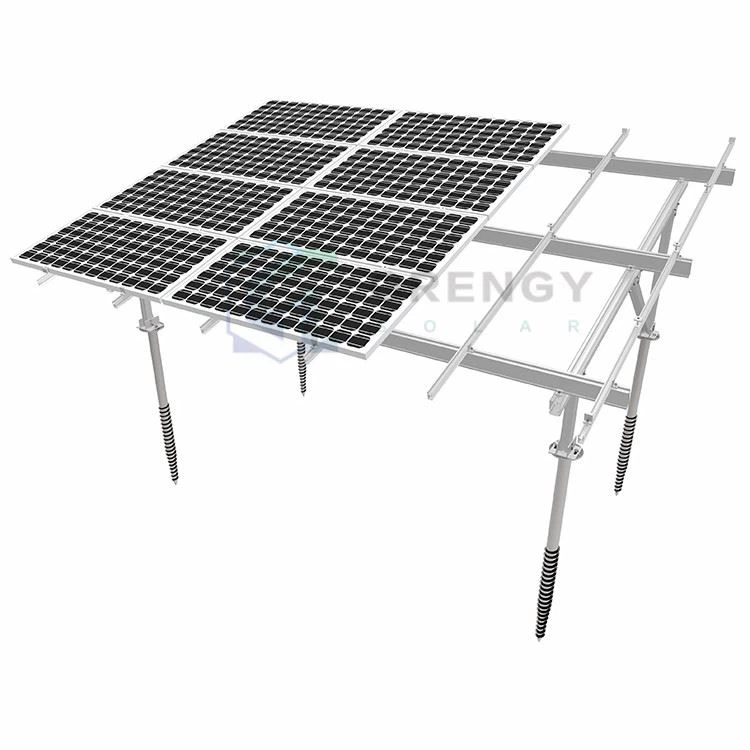 Solar ground mounting bracket