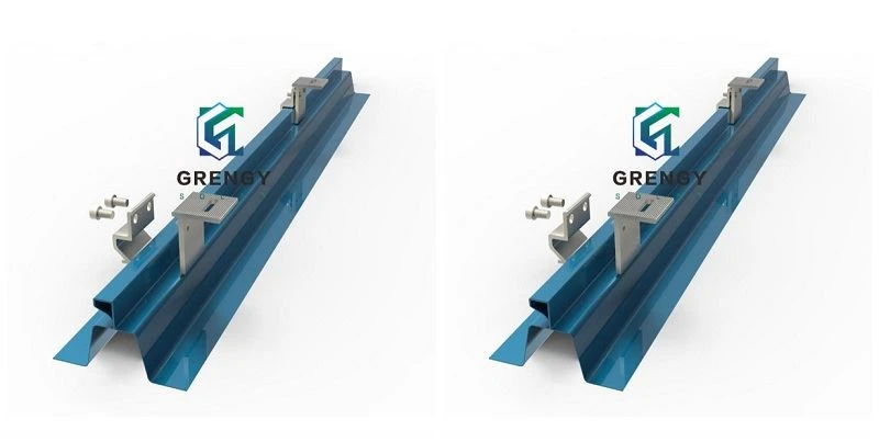 standing seam metal roof solar clamp