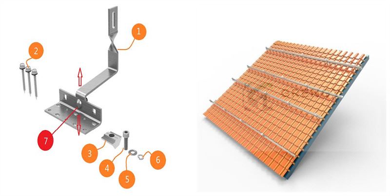 solar tile roof hook_ solar tile roof hook_