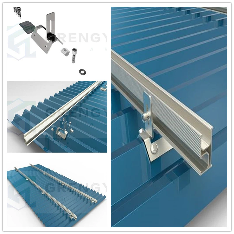 Trapezoidal solar clamps