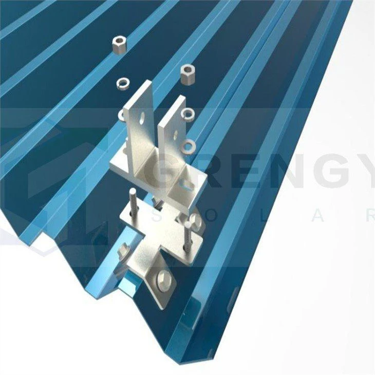 Montageklemme für Welldach-Solarmodule