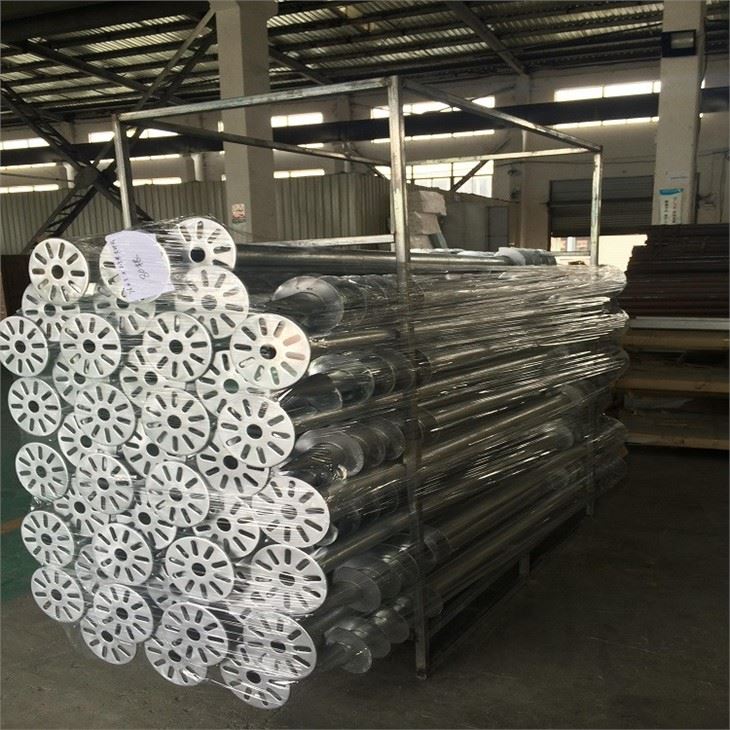 after packaging of foundation screw