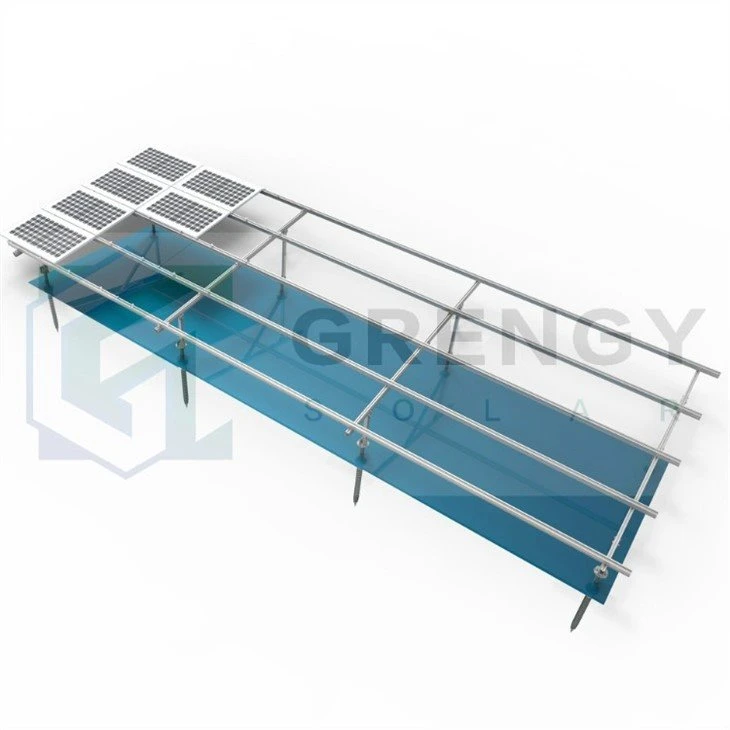 single row solar pv racking