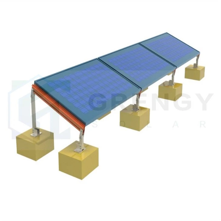single row solar brackets