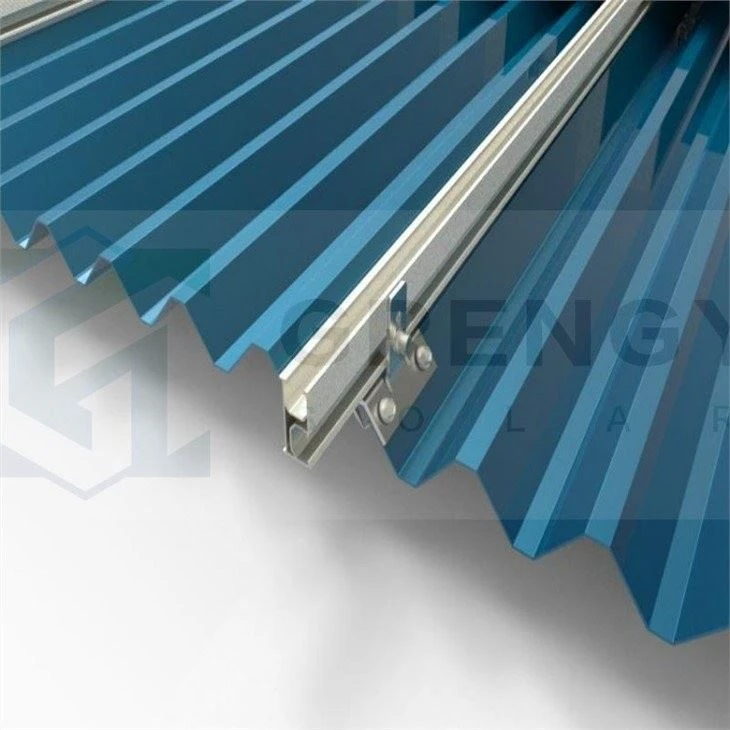 residential and commercial metal roof mount installations