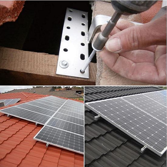 Solarhaken für Solarhalterungen