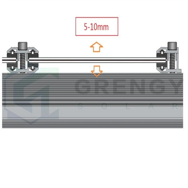 thin film solar clamp