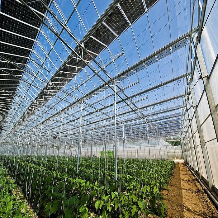 rail of solar farm structure