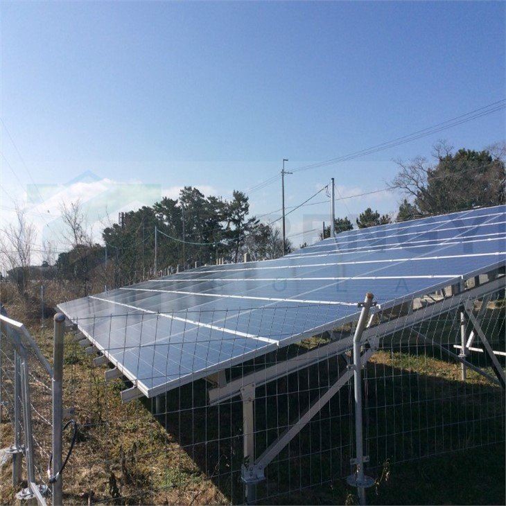 solar farm fence