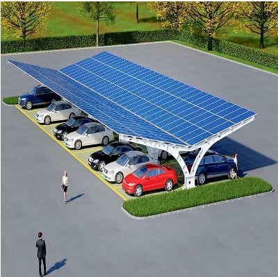 Off-Grid-Carport-Schuppen-Montagesysteme aus Stahl