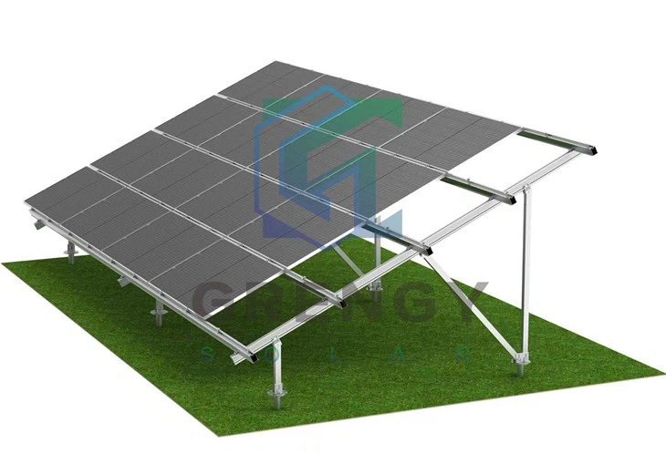 Solar-Montagegestelle mit fester Neigung