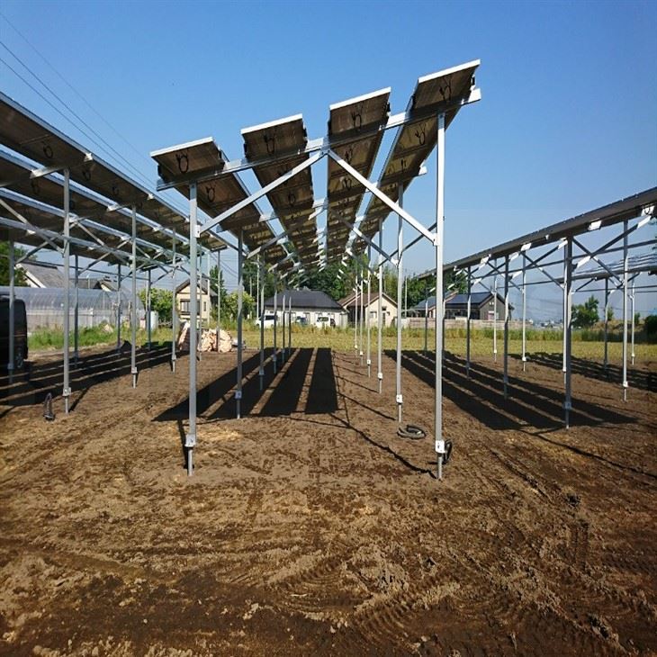 solar farm structure