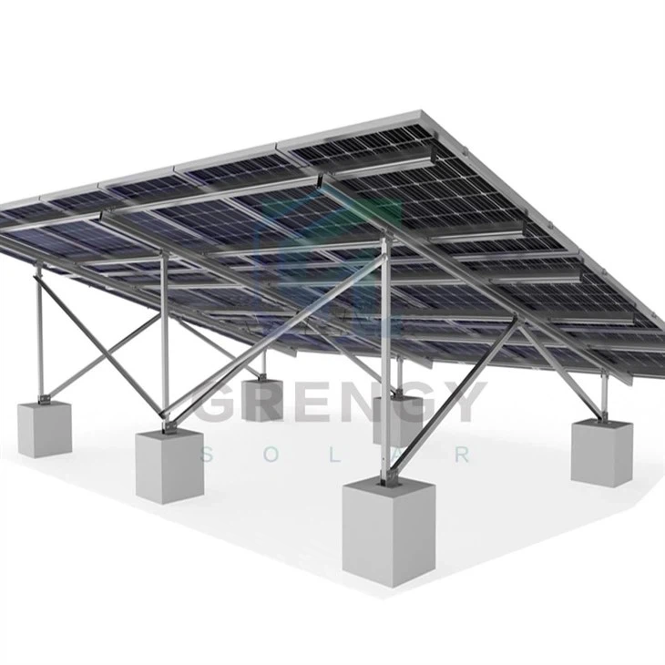 Bodenmontagestruktur für Solarmodule