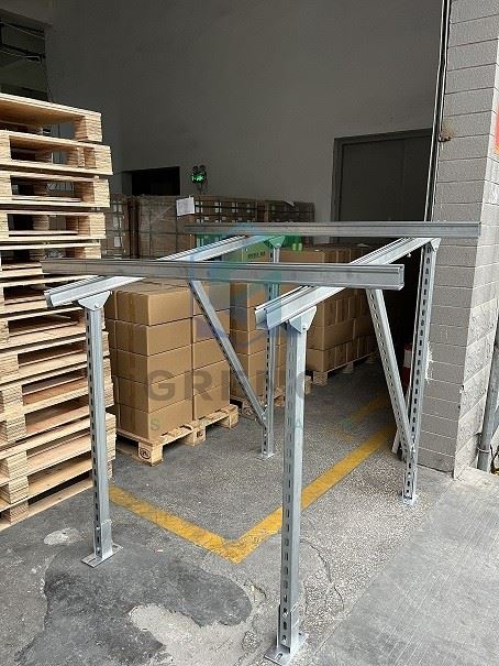 Steel Solar PV Ground Mounting Supports Systems