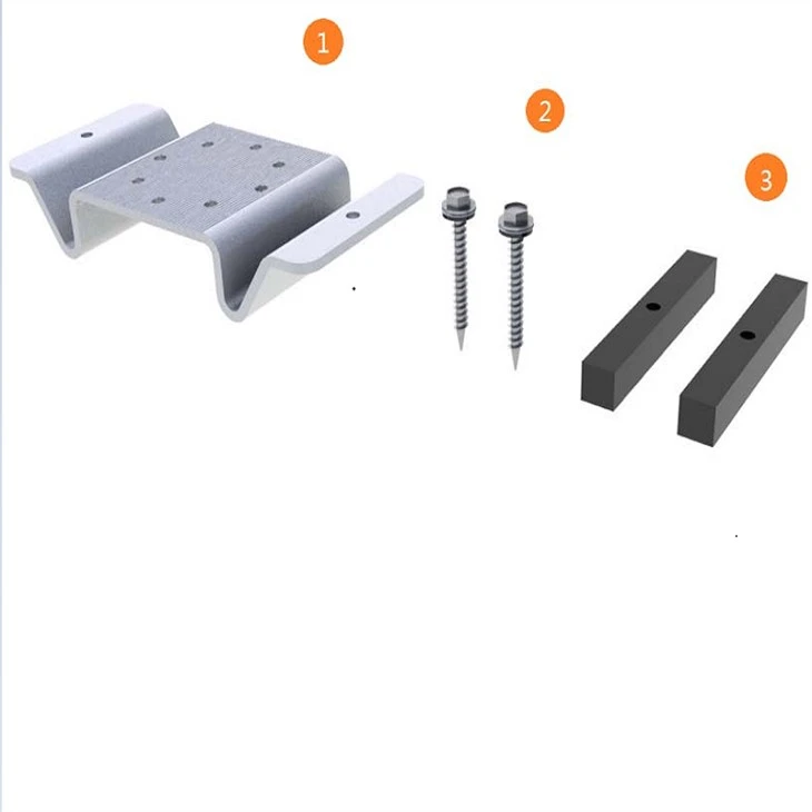 Trapezförmige Solarklemmen für PV-Racking