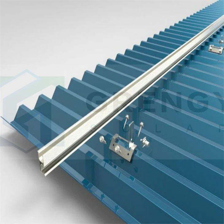 Trapezoidal Solar Clamps For PV Racking