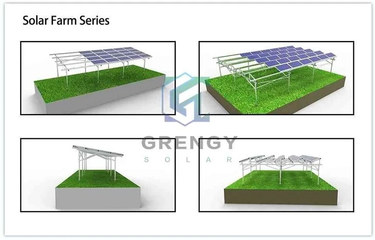 Agriculture Solar Farm Ground Mounting System