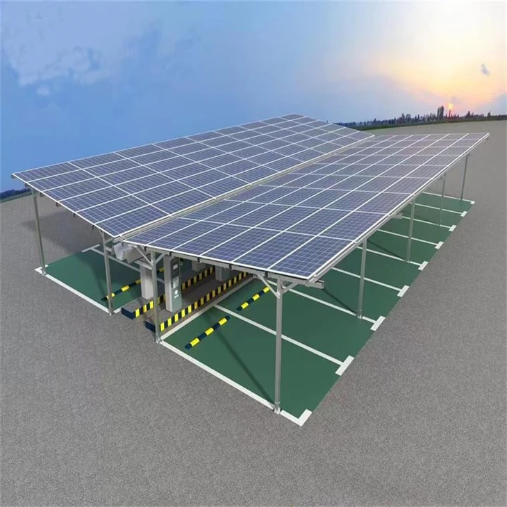 Gewerbliche ZAM-Solar-Carport-Strukturen - Geringer Wartungsaufwand, lange Lebensdauer