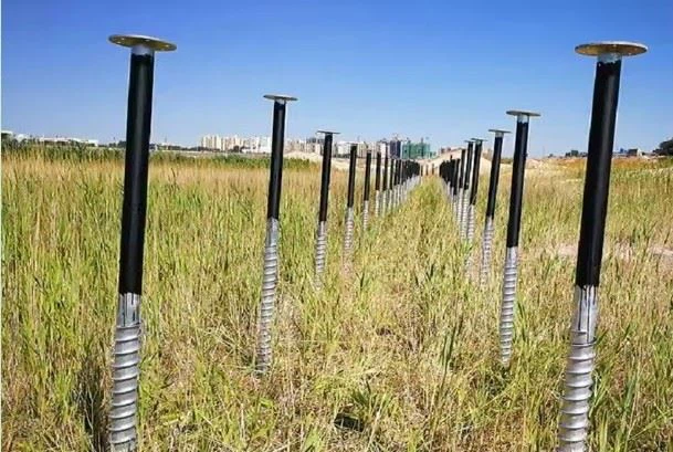 Helical Piles For Solar Mounting