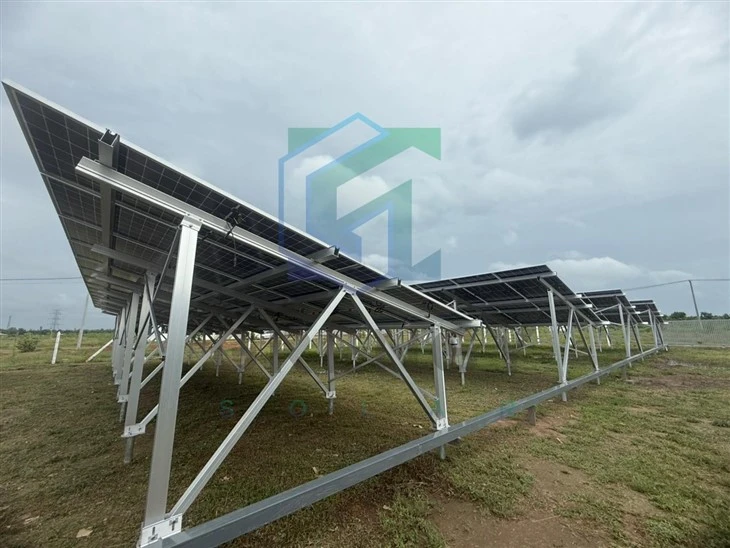 High-Strength Solar Ground Racking | Solar Farms/residential & Commercial factory