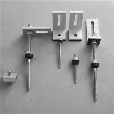 L-Fuß-Solardachhalterung aus Aluminium