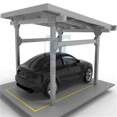 Aluminium Solar Carport Montagestrukturen