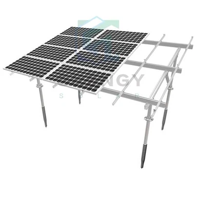 Leichte Aluminiumstützstruktur|Wohn- und Gewerbe -Solarpanel -Stützpunkte