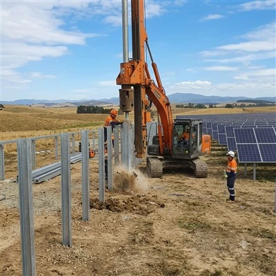 Rammpfosten für PV-Bodenmontage