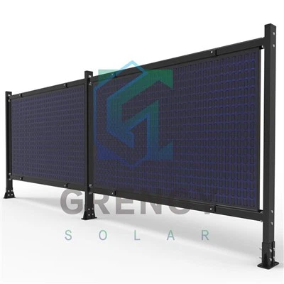 Solarzäune für landwirtschaftliche Land