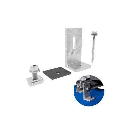 Solarpanel-L-Halterung für Metalldach